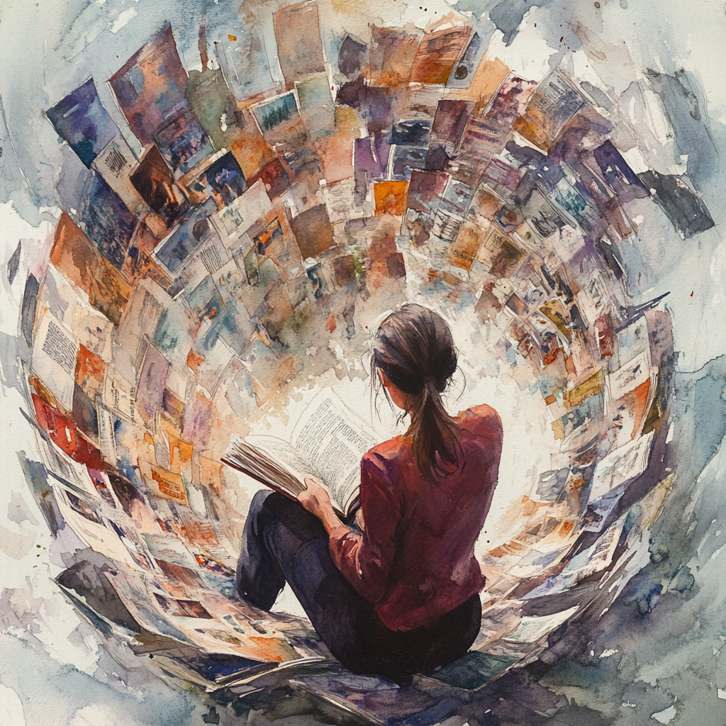 Swallowed by junk